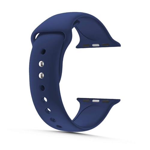 Image of GRIPP Soft Silicone Watch Strap for 40mm /41mm /42mm, Watch Series 11 /10 /9 /8 /7 /6 /5 /4 /3 /2 /1, SE 3 /2 /1, Slim, Lightweight, Adjustable (Watch Not Included)