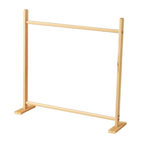 Dualoai Perchero para Ropa para Mascotas, Perchero Simple de Madera para Perros Y Gatos, para Dormitorio, Zapatos para Perros