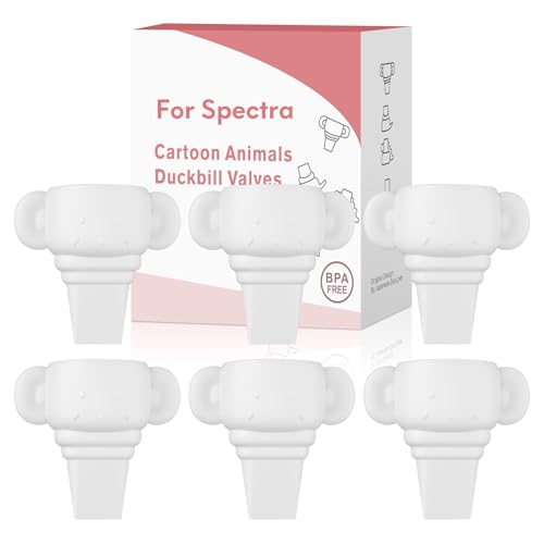 Válvulas tipo pico de pato compatibles con extractores Spectra, set 6 piezas