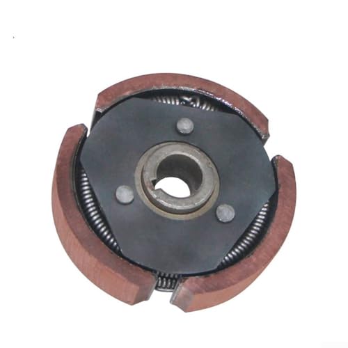 Sumsoctober Three-Block Clutch for Industrial Machinery, Metal Construction, 2.99x2.99x0.67in, for Small Tiller Accessories and Power Tools