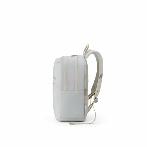 Image of American Tourister Dona | 21 Ltrs | 2 Compartments | Bottle Pocket | Ergonomic Padded Back Panel & Shoulder Straps | High School Backpack | 1 Year International Warranty | Beige Grey