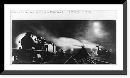 Historic Framed Print, British ingenuity uses war weapon for peacetime service, 17-78" x 21-78"