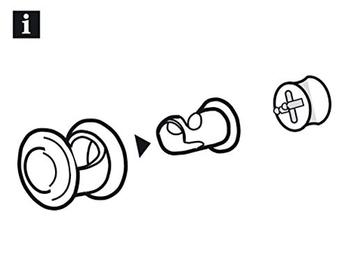 Pair of Wall Bracket for 3/4 inch Rod - Satin Nickel