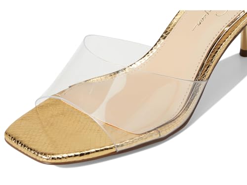 Image of Jessica Simpson Celisha Lucite High Heel Sandals