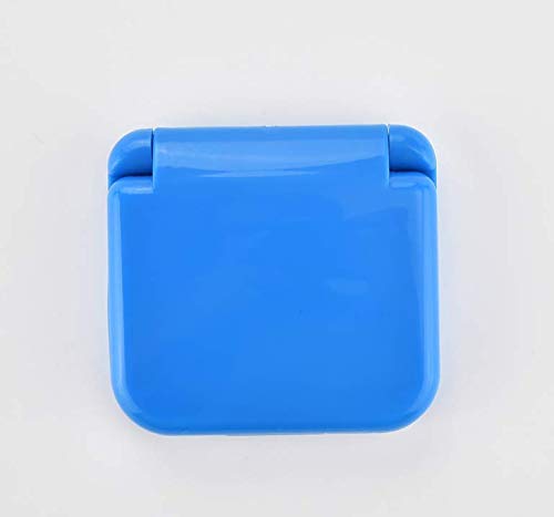 3 Packs Portable Travel Sewing Kits Mini Case Plastic Scissors Sewing Needles Thread Buttons DIY Sewing Supplies in Compact Folding Storage Case
