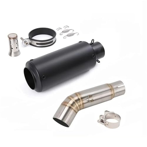 Adaptateur Suzuki GSXS750 silencieux d'échappement noir tuyau de liaison moto système Style 1