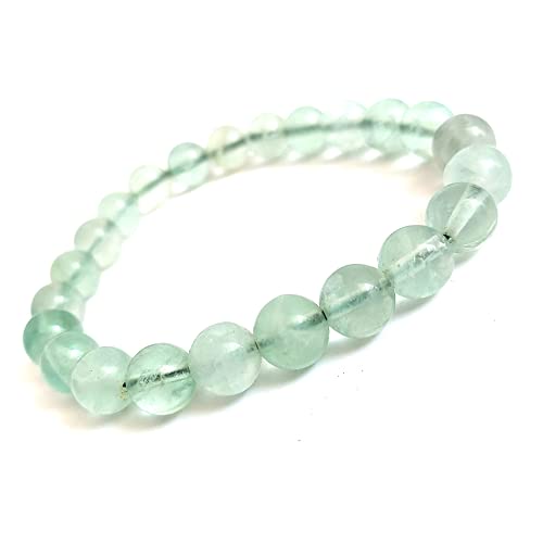 Image of HEALING AND SEMI-PRECIOUS CRYSTAL STONE BRACELET 8 MM ROUND FOR FENSHUI
