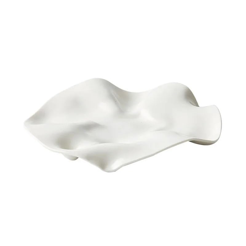 Forniture Per Feste Piatto da pranzo in ceramica irregolare creativo Ristorante Piatto da dessert Piatto da spuntino Piatto da sushi Piatti da cucina molecolare Piatti da tavola Piatti Della Festa (C