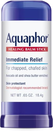 Image of Aquaphor Healing Balm Stick, Skin Protectant with Avocado Oil and Shea Butter, 0.65 Oz Stick (Pack of 12)