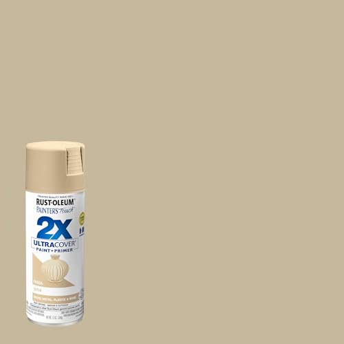 Rust-Oleum Painter's Touch 2X Ultra Cover Spray Paint, Satin Fossil - image 2