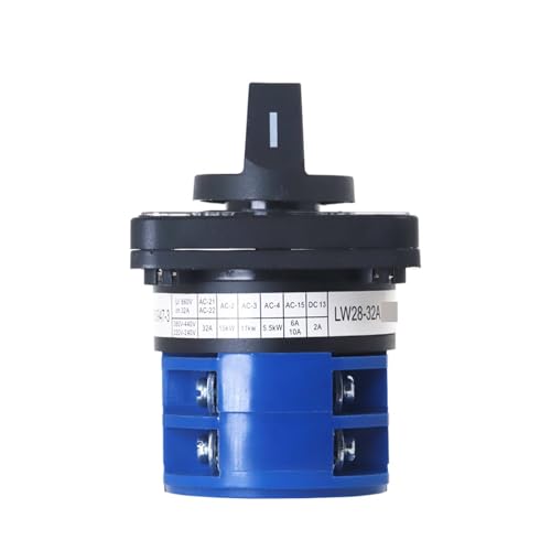 Interruptor rotativo LW28-20A de 2 posiciones con aislamiento de 660V de alta seguridad