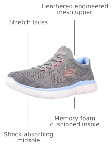 Image of Skechers Women's Summits Fun Flare Sneakers