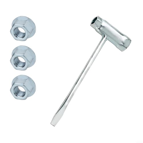 Snowchecking T-type Wrench Screwdriver,1/2 Sets Of T-shaped Wrenches, Screwdrivers, And Nuts, To Fit Various Chainsaw Models, Including Popular Brands Like For Echo(A)