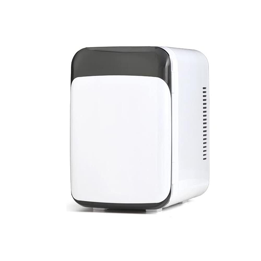 XIAOLIN Mini Frigo Frigorifero 8 Litri Refrigeratore E Scaldabile Piccolo Frigorifero Portatile AC/Dc Frigorifero per Auto E Casa, Frigo Termicoelettrico Compatto per Skincare E Cosmetici, Includono