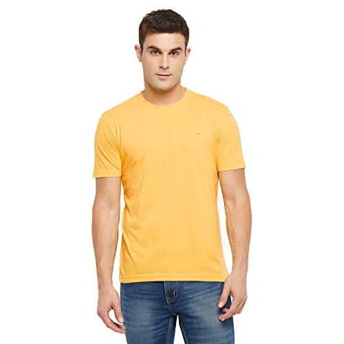 Image of Orewa by OKANE Men's Solid Round Neck Cotton T-Shirt (Pack of 2)