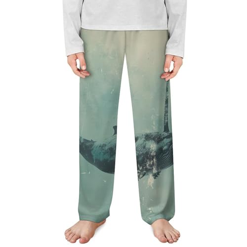 Whale Narwhal SharkChildren's Casual Pajamas140CM