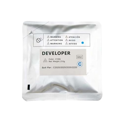 Poudre de développement NPG52 Cyan 210g pour réparer les tirages pâles sur C2030