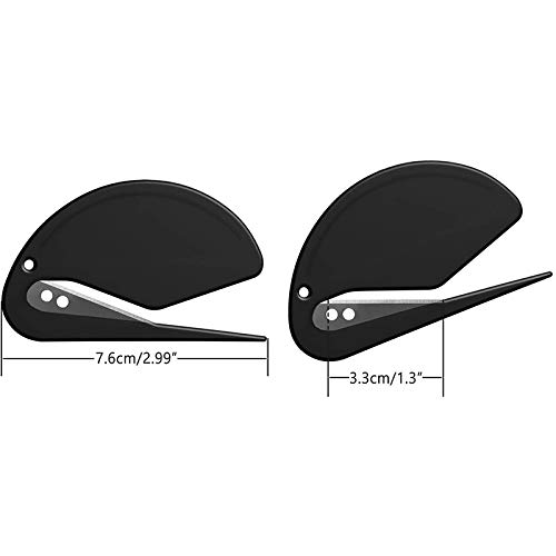 Kuinayouyi Brief Opener Envelop Cutter Mail met Blade Papier Mes Brief Opener Film Cutter Matras Unpacker Touw Cutter 3… - Afbeelding 6