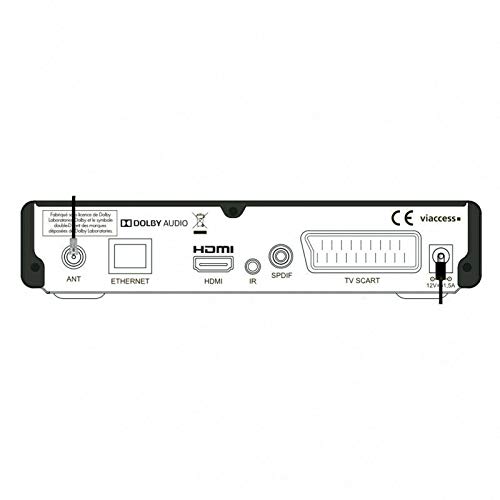DÉMODULATEUR DECODEUR Sirius HD SERVIMAT DÉMODULATEUR Satellite + Carte FRANSAT + DÉPORT IR + Cable HDMI + Cordon 12V
