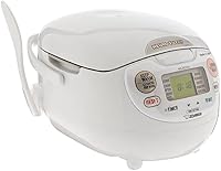 Zojirushi Ns ZCC10 Neuro Fuzzy Rice Cooker and Warmer (White)