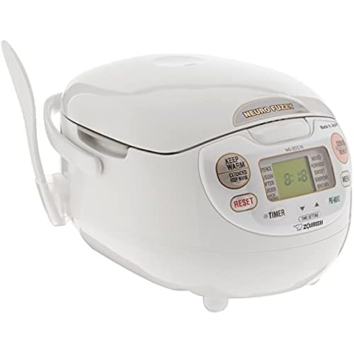 Zojirushi Ns ZCC10 Neuro Fuzzy Rice Cooker and Warmer (White)