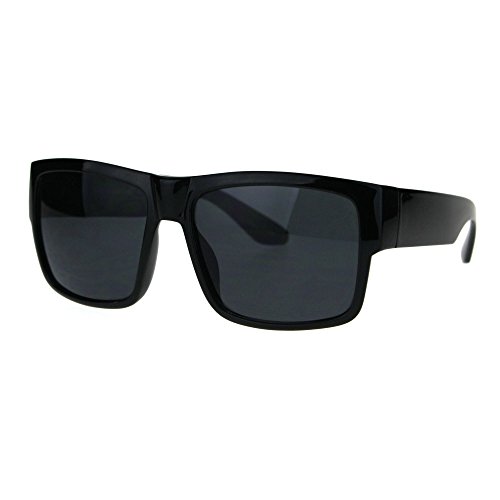Mens Square Rectangular Sunglasses Classic Simple Style Shades UV 4002