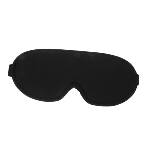 DECOMELODY 立体凹槽全遮光睡眠アイマスク メモリーコッ素材 軽量通気性調節可能 快適な目元ケア 昼寝 旅行用男女兼用