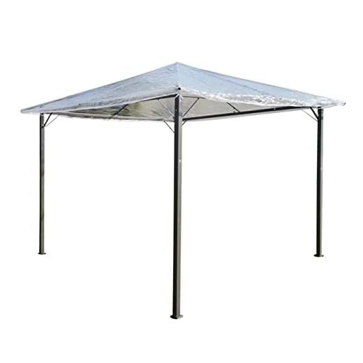 QUICK STAR Pavillon Schutzhaube 3x3m Nizza Wasserdicht Transparent
