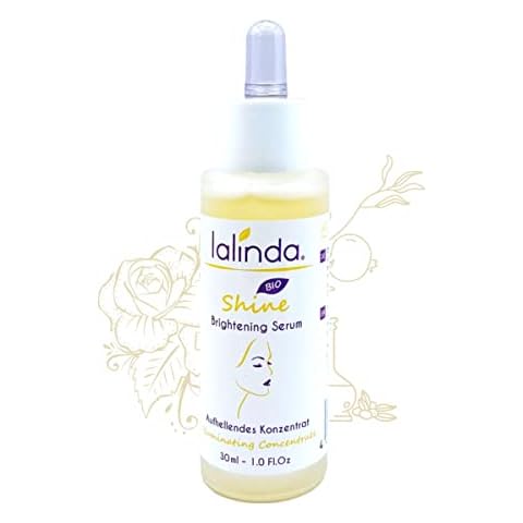 lalinda Organic Brightening Serum, Prevents Pigment Spots, Age Spots and Wrinkles, Anti-Aging Effect - 30 ml Cover