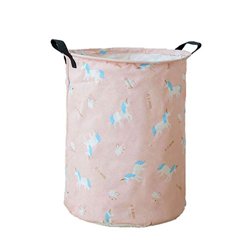 Chytaii. Bolsa De Almacenamiento para Colada Unicornio Cestos De Guardar Ropa Sucia Plegable Cestas De Almacenamiento