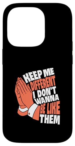 �R�[�����J���[ Pray To Be Different �R�[�����O���t�B�b�N �X�}�z�P�[�X iPhone 14 Pro �p