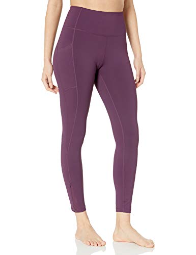 Amazon Brand - Core 10 Women's High Waist Yoga Scallop Mesh Legging with Pockets- 26