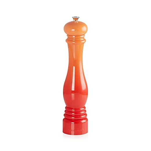 LE CREUSET 96002700090000 pepparmynor 30 cm rött, gjutjärn