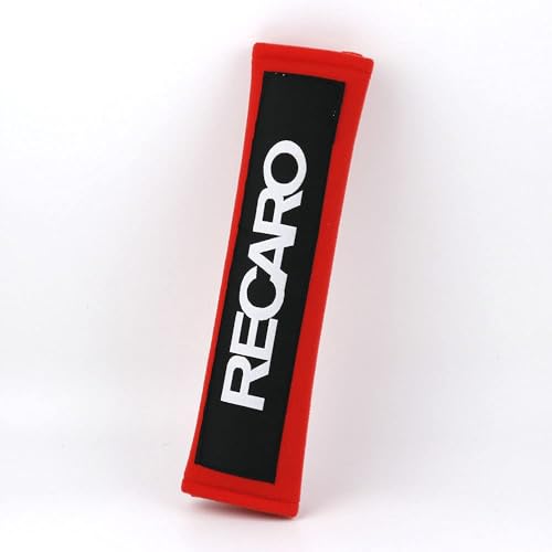 MCLJR JDM RECARO コットンシートベルトカバー レッド