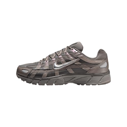 Nike P-6000 Men's Shoes (CD6404-202, Cave Stone/Medium Ash/Flat Pewter/Metallic Silver) - Main Image