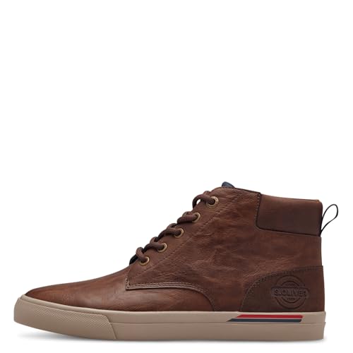 Image of s.Oliver Mens Men's Lace Boot Flat 5-15259-43