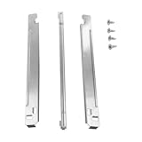 NQTAYSXF Chrome Steel Laundry Stacking Kit Compatible with LG 27-in Washers and Dryers Replacement Parts