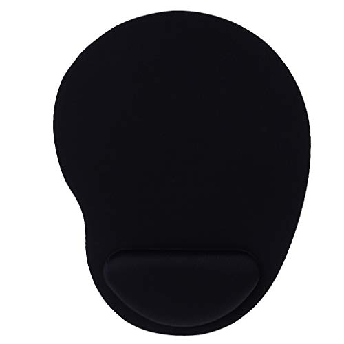 Yeselino Ergonomic Mouse Pad With Wrist Support Gaming Mouse Mat With Gel Wrist Rest Easy Typing & For Home Office Large Mousepad Pink