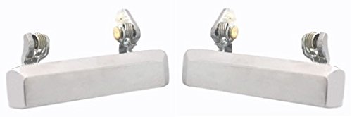 DELPACL5325 > 2 pcs of = Heavy Duty Left LH & Right RH Outside - Chrome - Door Handles