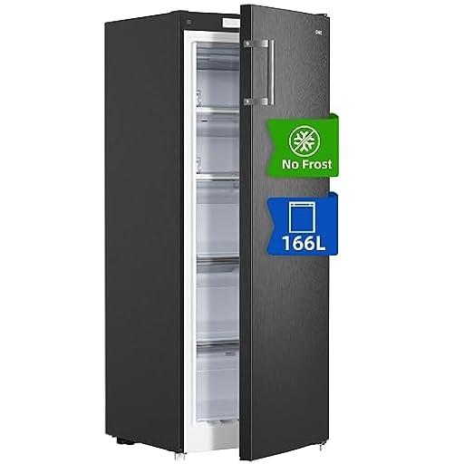 CHiQ Congelador Vertical No frost 166L,FSD166NE4E, Cajones XL, Control de Temperatura Electrónico, Puertas Reversibles, Silencioso, Ice Box, Color Inox Negro, Clase Energética E | Ya disponible en tu tienda friki favorita! En mundofriki.es! CHiQ Congelador Vertical No frost 166L,FSD166NE4E, Cajones XL, Control de Temperatura Electrónico, Puertas Reversibles, Silencioso, Ice Box, Color Inox Negro, Clase Energética E | Ya disponible en tu tienda friki favorita! En mundofriki.es!