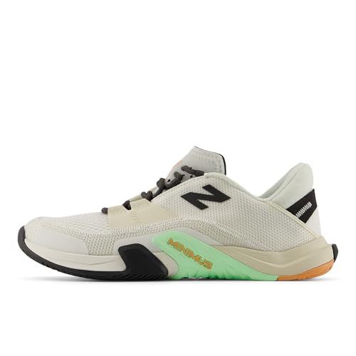 New Balance New Balance Women's Minimus TR V2 Cross Trainer, White/Black/Lab Green, 7 M