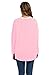 UGET Women's Oversized Baggy Tops Off Shoulder Loose Fitting Pullover Casual Pink Blouse T-Shirt Sweater Long Batwing Sleeve XX-Large