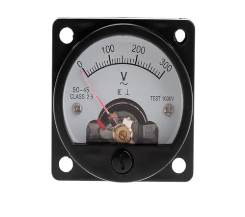 Voltmètre analogique SO-45 jauge 0-300V cadran de mesure de tension F0T4