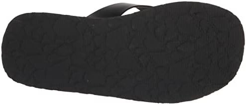 Volcom Women's Not Ur Moms Platform Flip Flop Sandal, Black, 9 | Image 3
