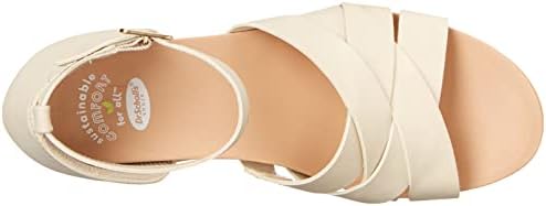 Dr. Scholl's Shoes Women's Blissful Heeled Sandal, Whitecap, 11 | Image 4
