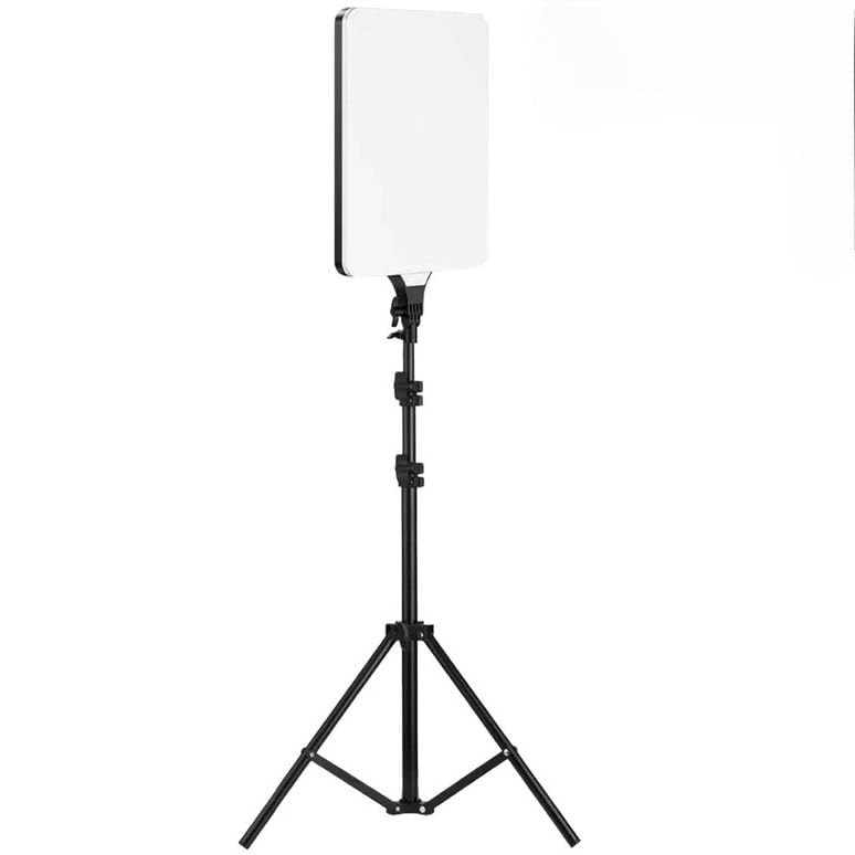 Shopit ElectronicsCamera Video Fill Light,192 Lamp Beads Studio 3-Color Dimmable Led Large Flat Panel Light With Tripod and Remote, Remote control LED Photographic Fill Light, (RL-24)