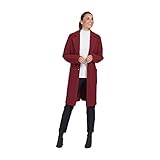 Tribal womens Coat-cabernet BOILED WOOL COAT Cabernet, Cabernet, Large US