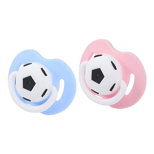 JOINPAYA 2piezas Chupete De Fútbol Para Bebés Chupete De Dentición Calmante Para Recién Nacidos Para JOINPAYA 2piezas Chupete De Fútbol Para Bebés Chupete De Dentición Calmante Para Recién Nacidos Para