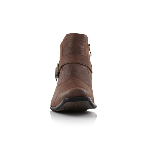 Image of Ferro Aldo Men's Western Boot Collection | Casual & Dress Ankle Boots in Cowboy, Chelsea, & Biker Styles for Men