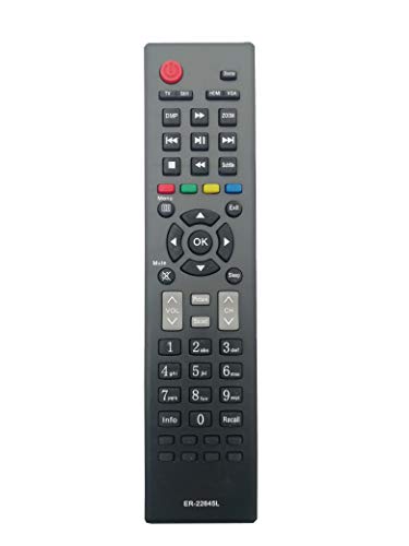 Image of LipiWorld ER-22645L Led LCD Tv Remote (Suitable - Lloyd Led Tv Remote Old Exactly Same Will Only Work) Compatible with Lloyd